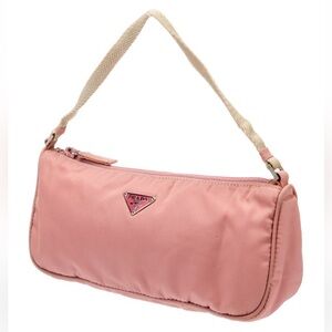 Prada Tessuto Sport Hobo pink